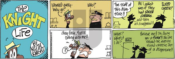 The Knight Life on Sunday January 15, 2017 Comic Strip