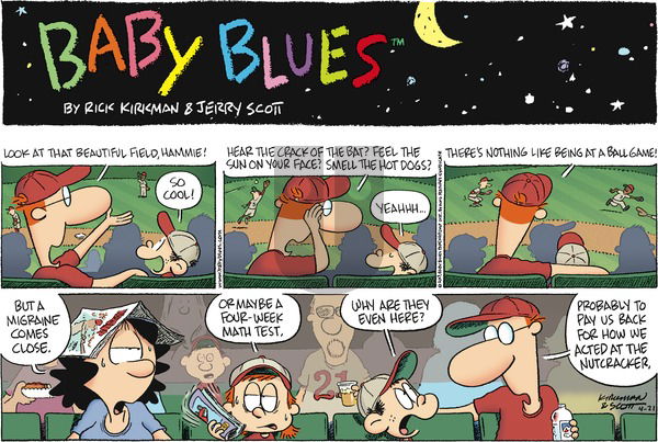 Baby Blues on Sunday April 21, 2013 Comic Strip