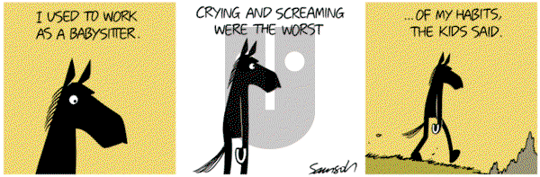 Dark Side of the Horse on Monday November 5, 2018 Comic Strip