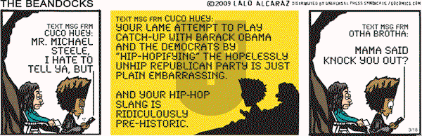 La Cucaracha on Wednesday March 18, 2009 Comic Strip