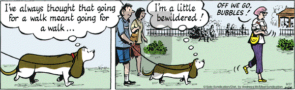 Fred Basset on Thursday September 27, 2018 Comic Strip
