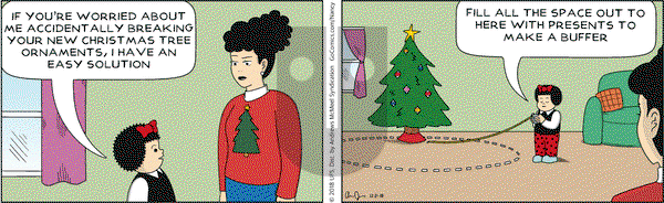 Nancy on Friday December 21, 2018 Comic Strip