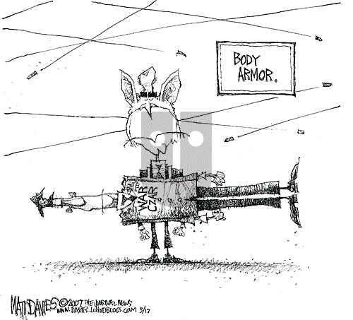 Matt Davies on Thursday May 17, 2007 Comic Strip