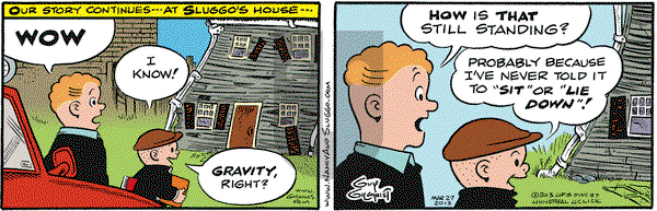 Nancy on Wednesday March 27, 2013 Comic Strip