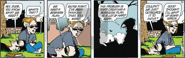 Doonesbury on Monday April 24, 2000 Comic Strip