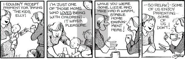 For Better or For Worse on Wednesday November 5, 1980 Comic Strip