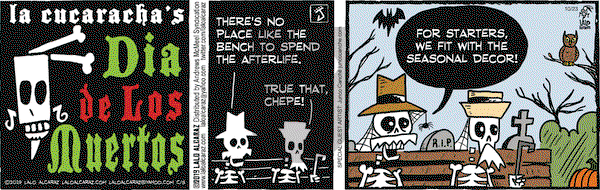 La Cucaracha on Wednesday October 23, 2019 Comic Strip