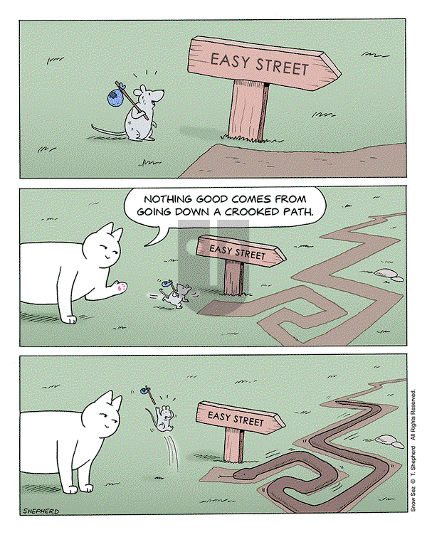 Snow Sez on Monday October 21, 2024 Comic Strip