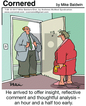 Cornered on Friday July 28, 2017 Comic Strip