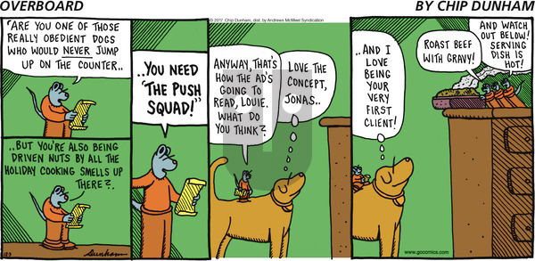 Overboard on Sunday December 3, 2017 Comic Strip