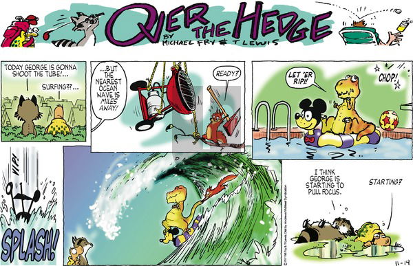 Over the Hedge - Sunday November 14, 2021 Comic Strip