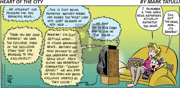 Heart of the City on Sunday March 25, 2007 Comic Strip