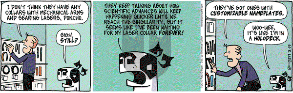 Pooch Cafe on Saturday March 19, 2016 Comic Strip