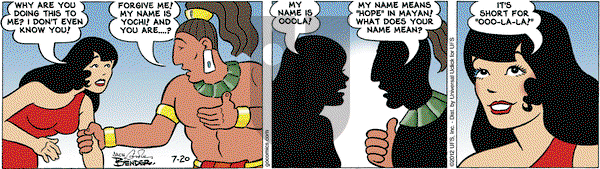 Alley Oop on Friday July 20, 2012 Comic Strip