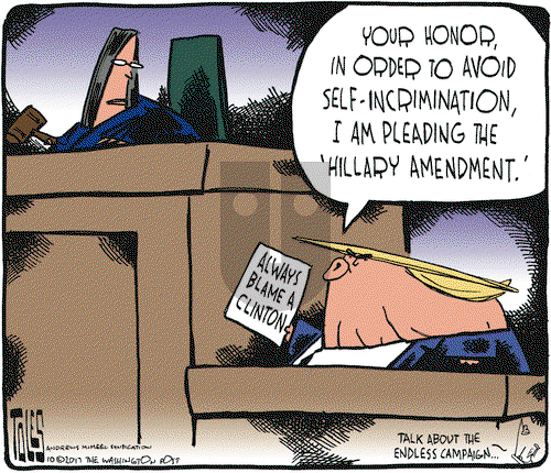 Tom Toles on Tuesday October 31, 2017 Comic Strip