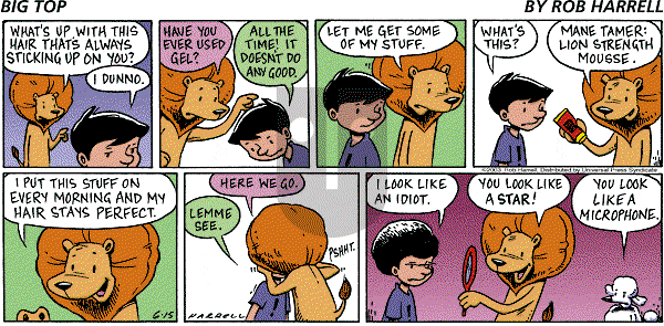 Big Top on Sunday June 15, 2003 Comic Strip