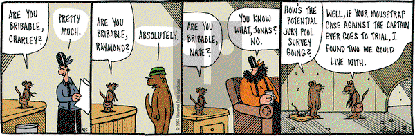 Overboard on Thursday April 5, 2007 Comic Strip
