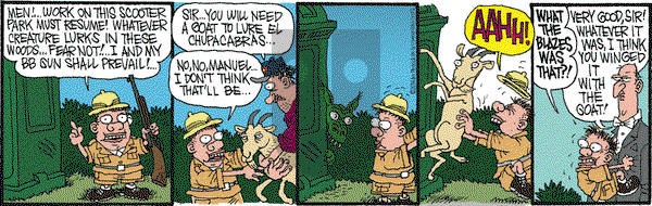 Monty on Wednesday June 4, 2014 Comic Strip