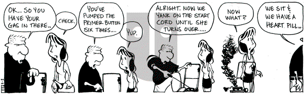 Barkeater Lake on Saturday February 4, 2012 Comic Strip