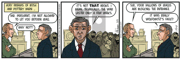 The Boondocks on Wednesday May 5, 2004 Comic Strip