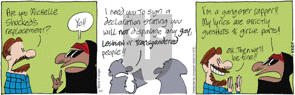 The Knight Life on Friday April 5, 2013 Comic Strip
