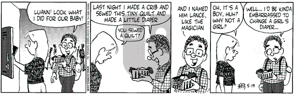 Luann on Friday May 19, 2000 Comic Strip