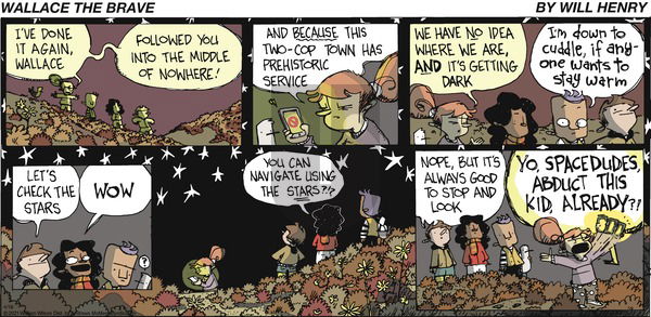 Wallace the Brave on Sunday April 18, 2021 Comic Strip