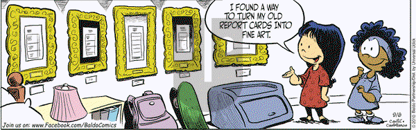 Baldo on Monday September 6, 2010 Comic Strip