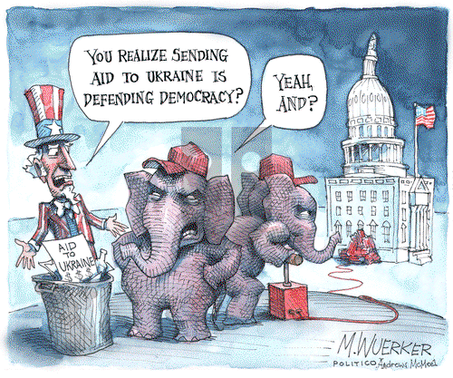 Matt Wuerker - Wednesday April 17, 2024 Comic Strip