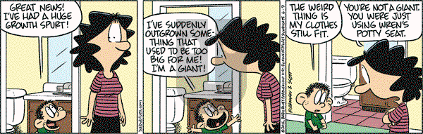 Baby Blues on Thursday June 9, 2016 Comic Strip