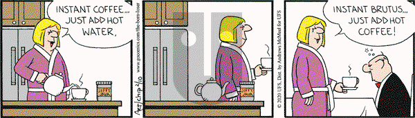 The Born Loser on Monday February 10, 2020 Comic Strip
