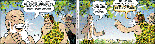 Alley Oop on Thursday June 9, 2016 Comic Strip
