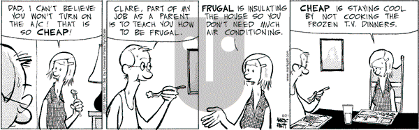 Lucky Cow on Tuesday August 21, 2007 Comic Strip