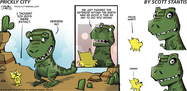 Prickly City - Sunday August 19, 2018 Comic Strip