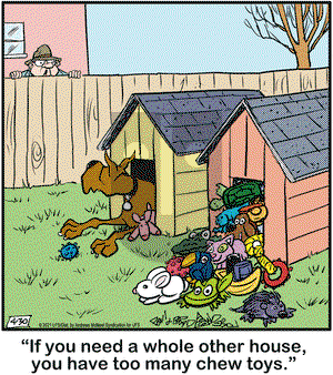 Marmaduke on Friday April 30, 2021 Comic Strip