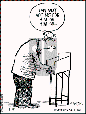 Moderately Confused on Tuesday November 7, 2006 Comic Strip