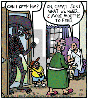 The Argyle Sweater on Friday May 9, 2025 Comic Strip