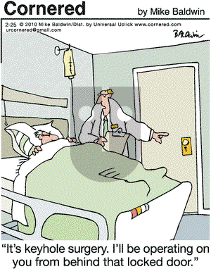 Cornered on Thursday February 25, 2010 Comic Strip