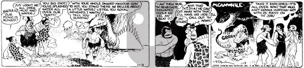 Alley Oop - Friday January 13, 1939 Comic Strip