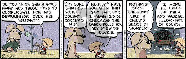 DeFlocked on Tuesday December 23, 2008 Comic Strip