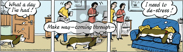 Fred Basset on Thursday September 20, 2018 Comic Strip