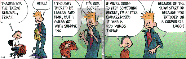 Frazz on Wednesday November 14, 2018 Comic Strip