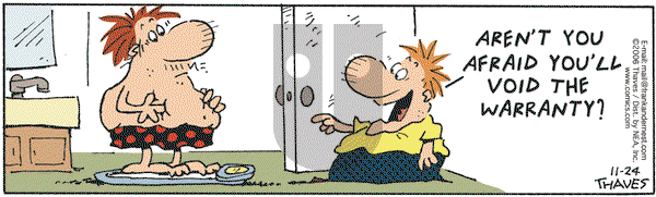 Frank and Ernest on Friday November 24, 2006 Comic Strip