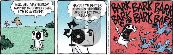Pooch Cafe on Monday April 22, 2013 Comic Strip