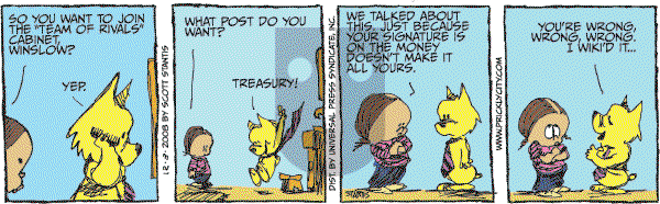 Prickly City on Wednesday December 3, 2008 Comic Strip