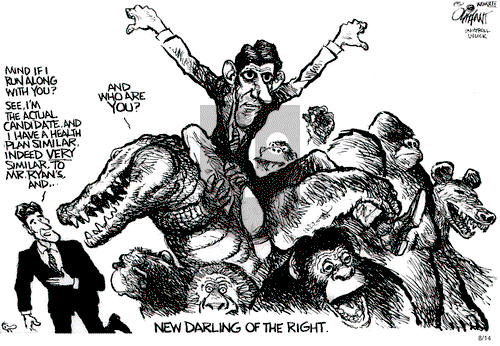 Pat Oliphant on Tuesday August 14, 2012 Comic Strip