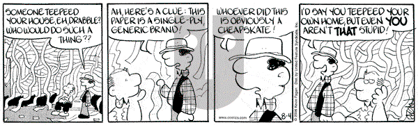Drabble on Friday November 17, 2006 Comic Strip
