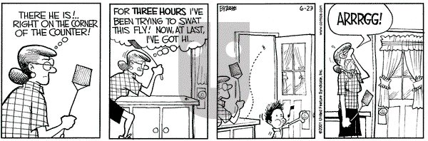 Grand Avenue on Saturday June 23, 2001 Comic Strip