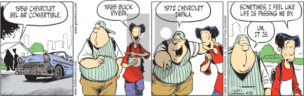 Baldo on Tuesday April 22, 2008 Comic Strip