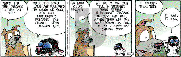 Get Fuzzy on Saturday September 11, 2010 Comic Strip